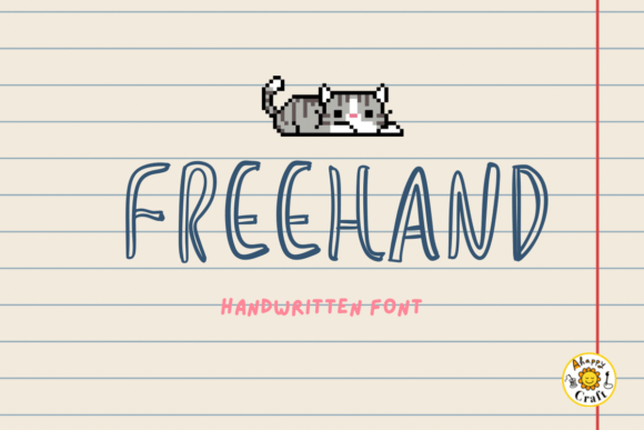 Free Hand Font: A Sweet Handwritten Typeface for Creative Projects